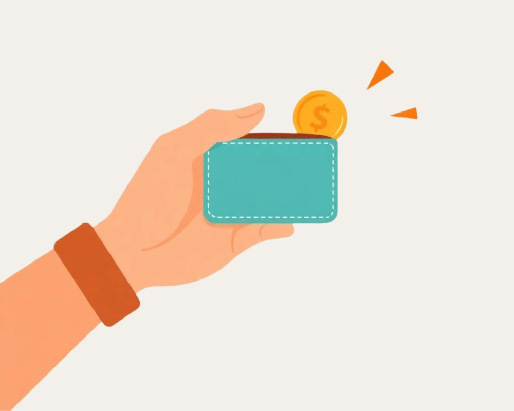Ilustración de una tarjeta bancaria representando el pago único de $999 MXN